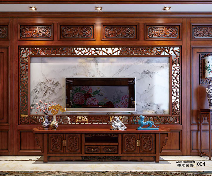 整木裝飾004-河北實木復(fù)合地板